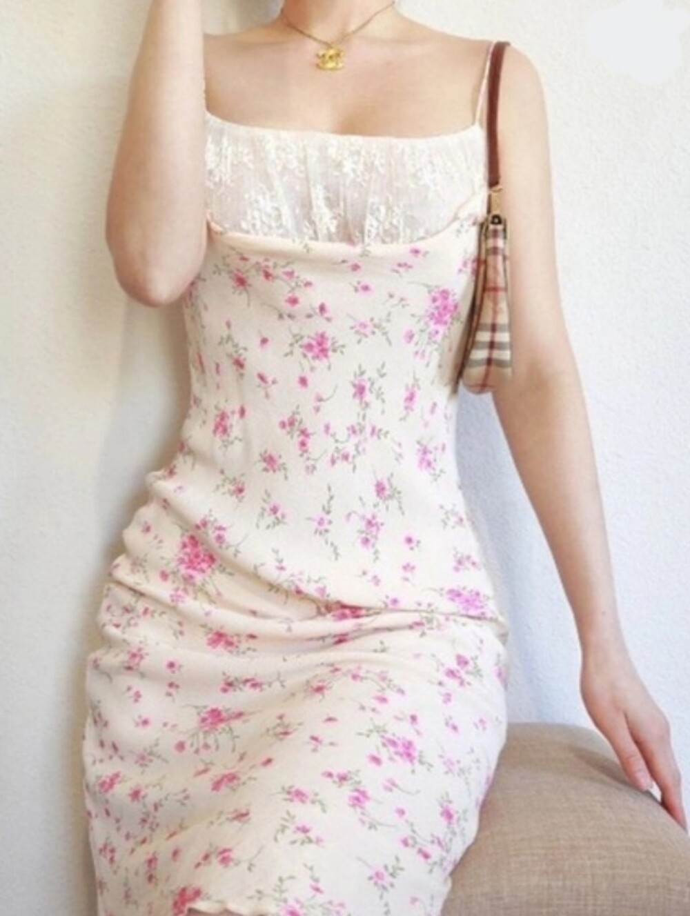 RARE Vintage 90s Y2K  Hugo Buscati Victoria's Secret London Collection Floral